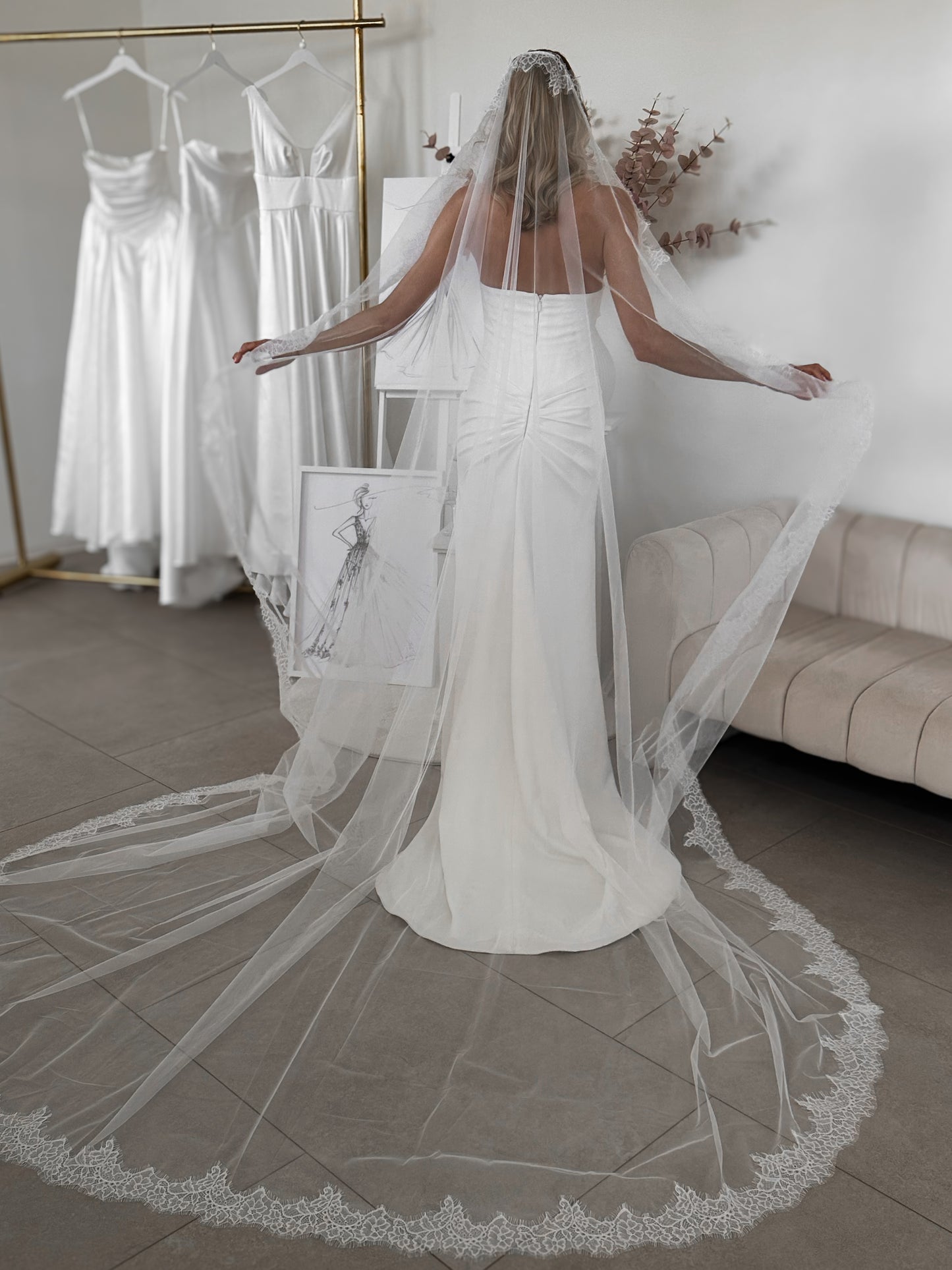 Schleier Sofie Lang