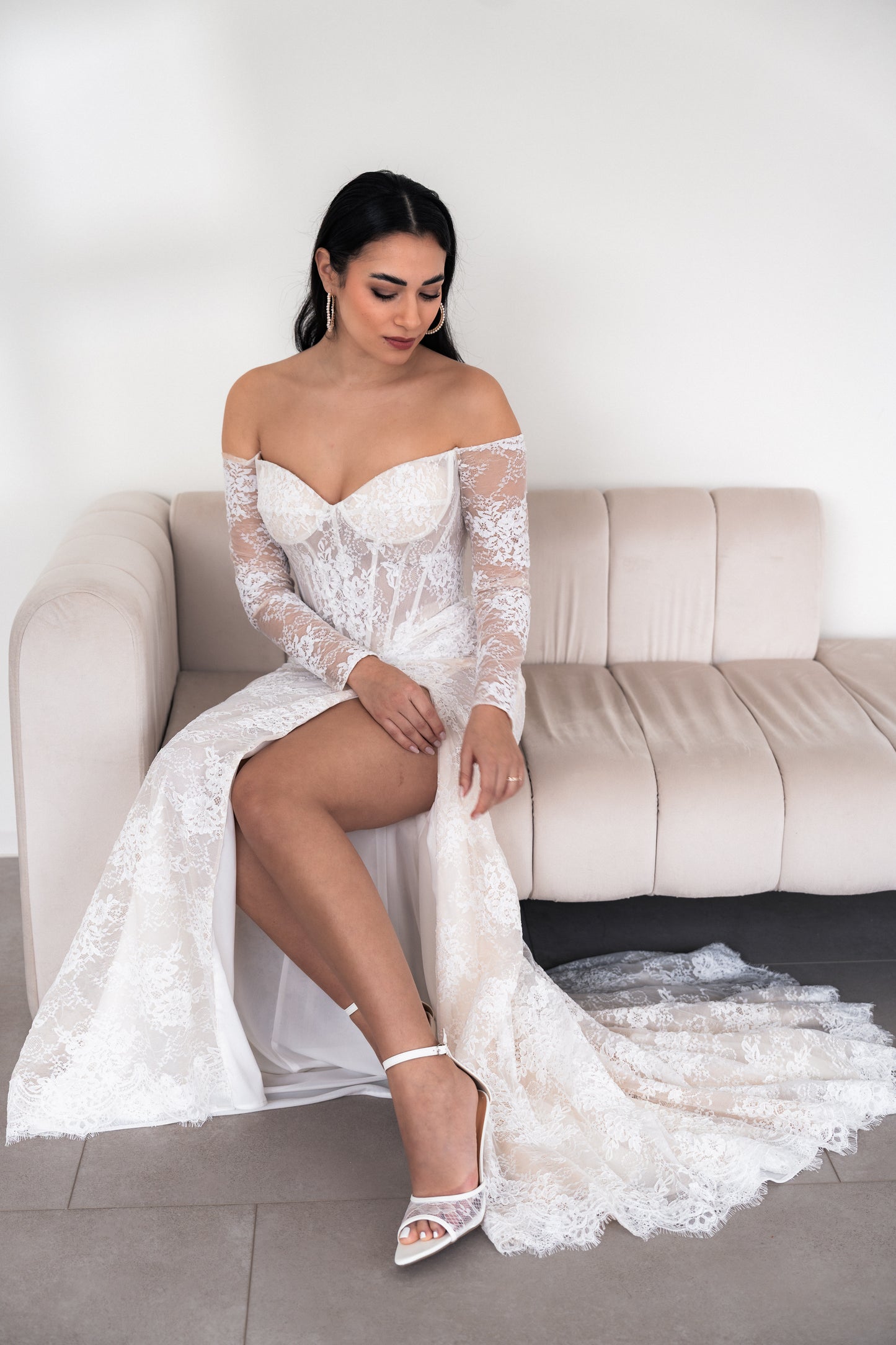 Carla Corsage blush