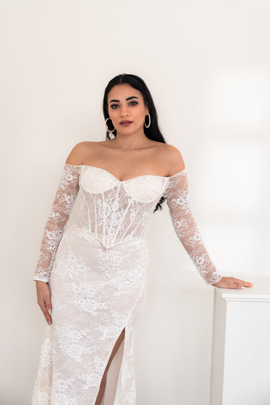 Carla Corsage blush