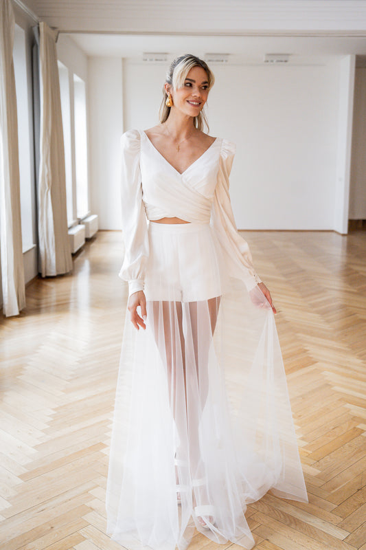 Extra Tüllrock einlagig